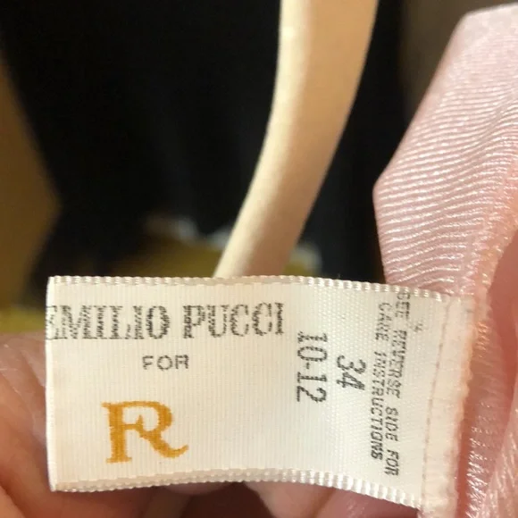 Vintage Emilio Pucci -teddi lingerie one piece- Puccipink color- 60’s 70’s